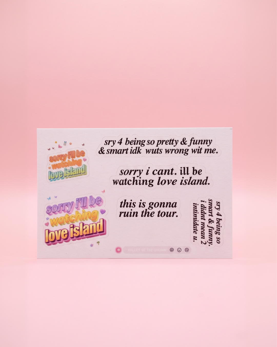 lover island set | june 2026